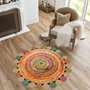 Conceptum Alfombra HMNT933 con Impresión Digital 3D de 70 cm
